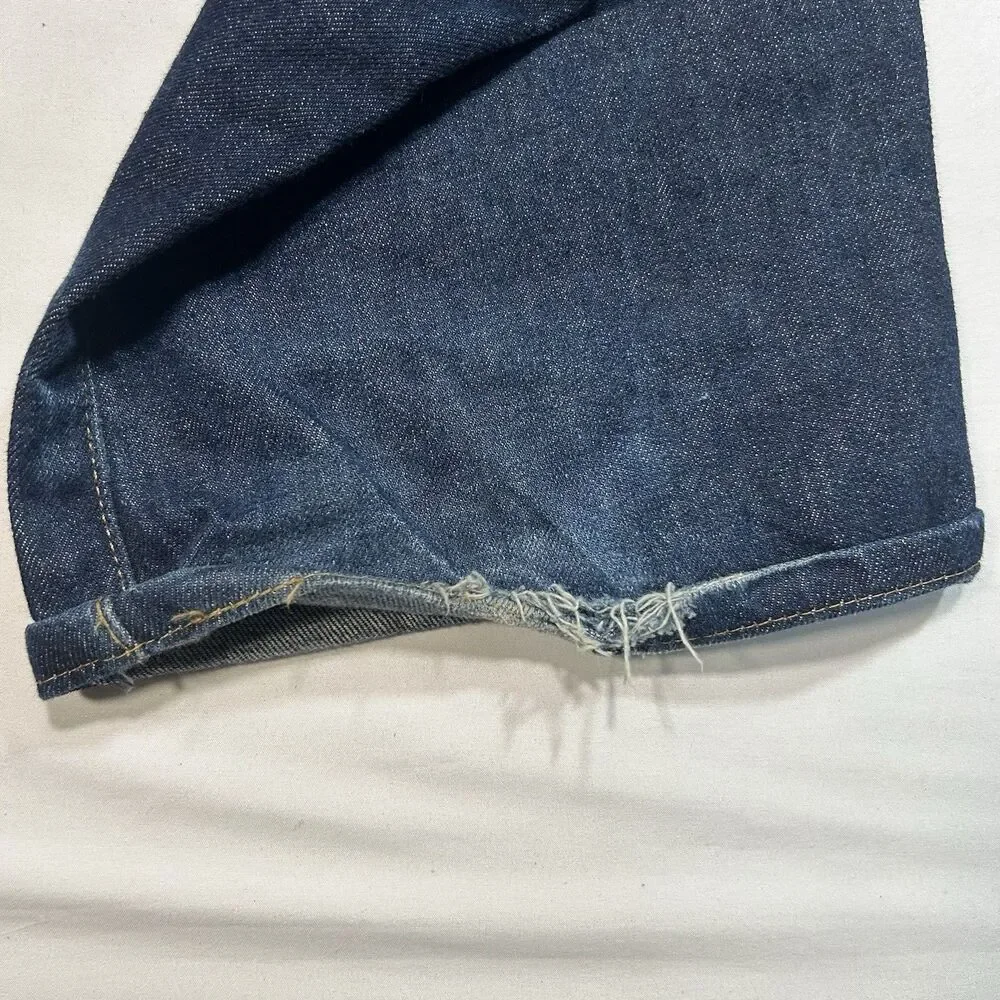 Levi's 517 Jeans Mens 40x32 Blue Denim Bootcut 100% Cotton Dark Wash